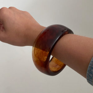 Bracelet jonc en résine